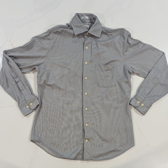 Peter Millar Other - Peter Millar Constellation Sport Mens M‎ Shirt Button-Up Micro Dots Long Sleeve